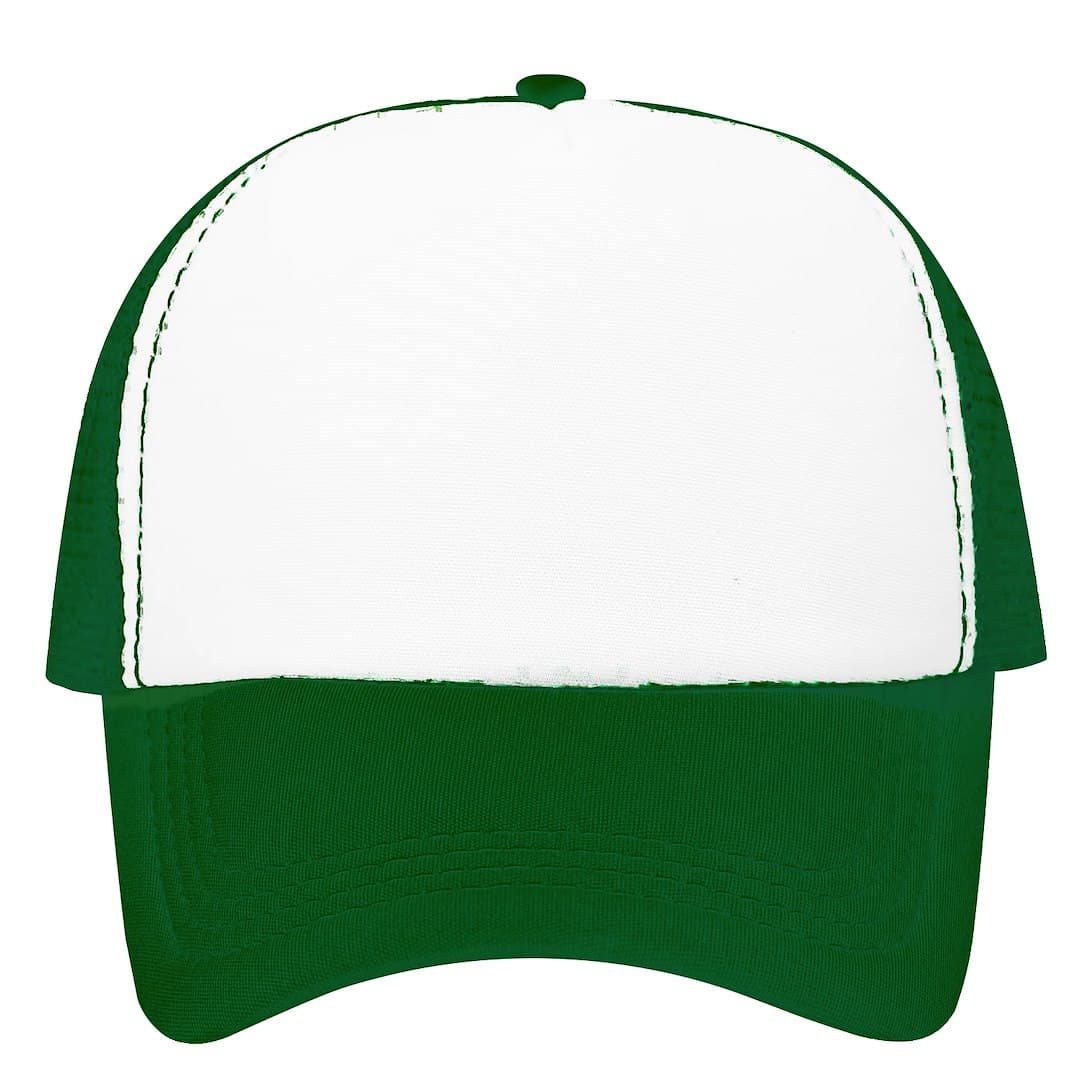 Czapka Moontex trucker 5P Bottle Green/White
