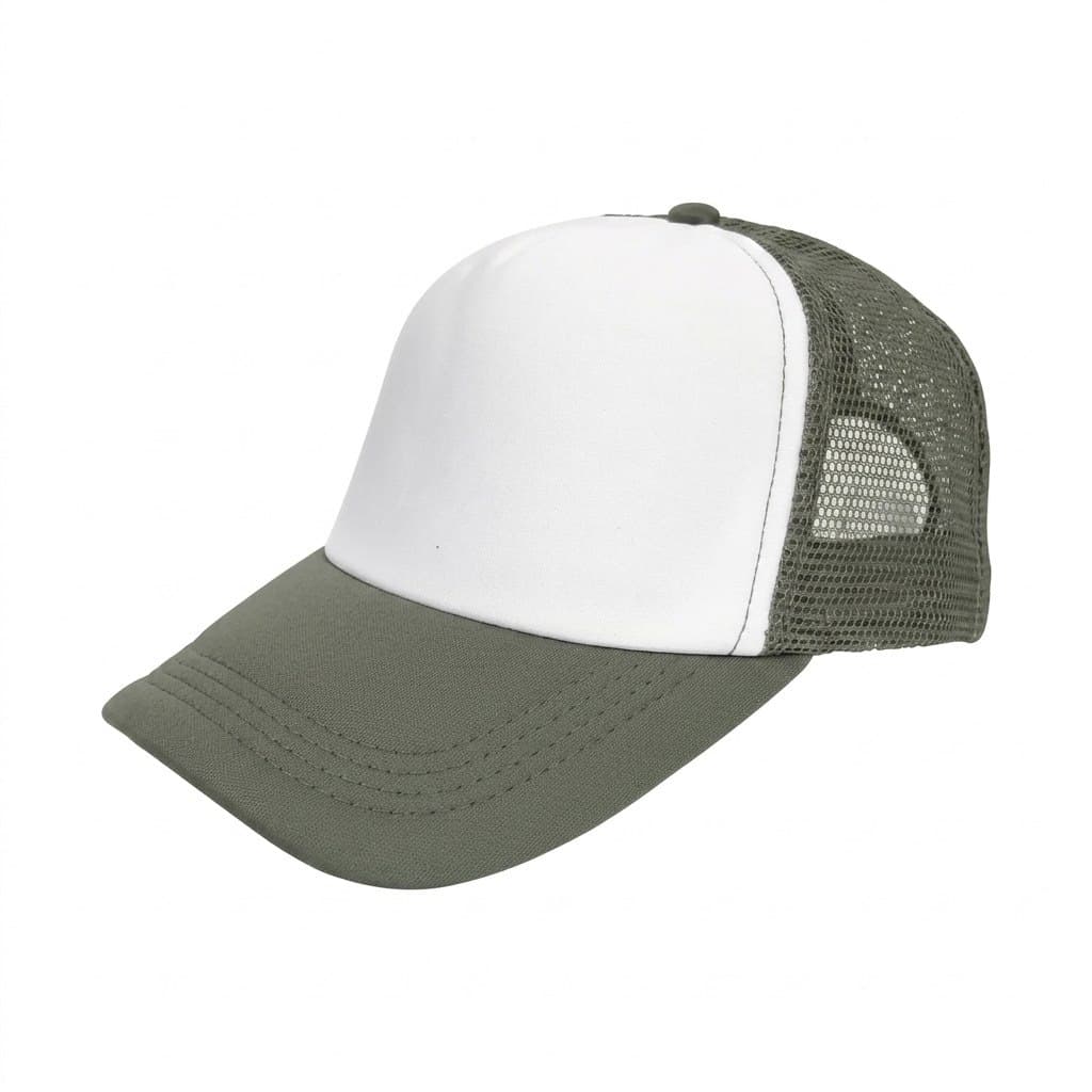 Czapka Moontex trucker 5P Bottle Green/White