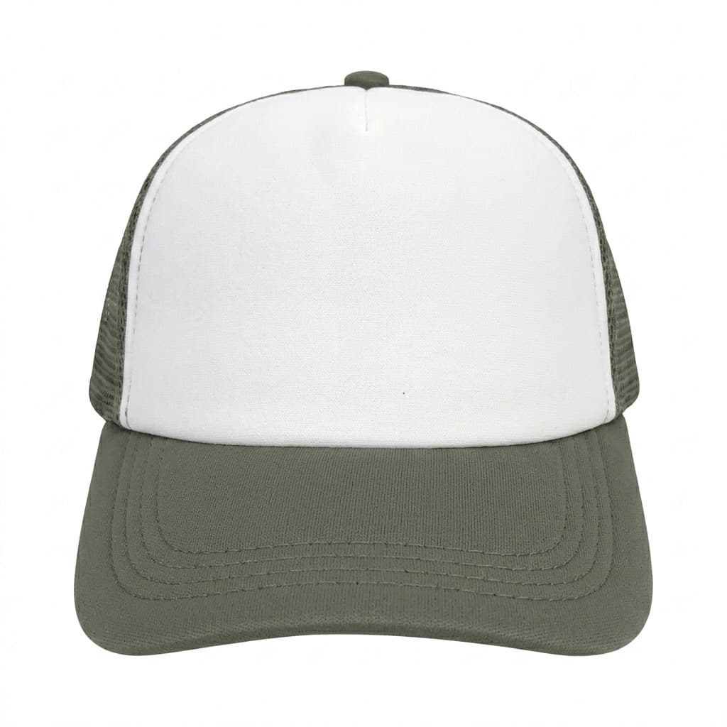 Czapka Moontex trucker 5P Bottle Green/White