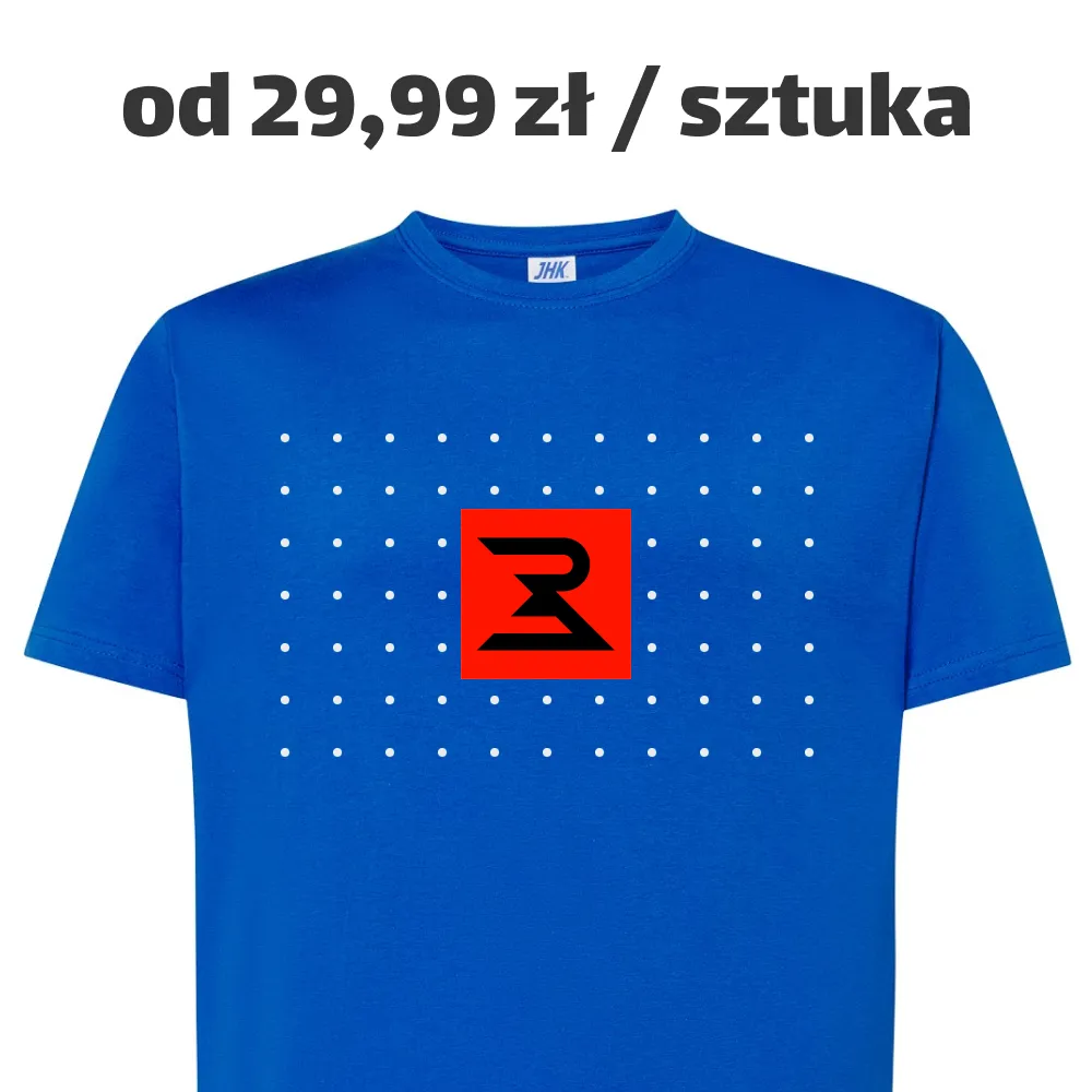Koszulka JHK + nadruk DTF A4