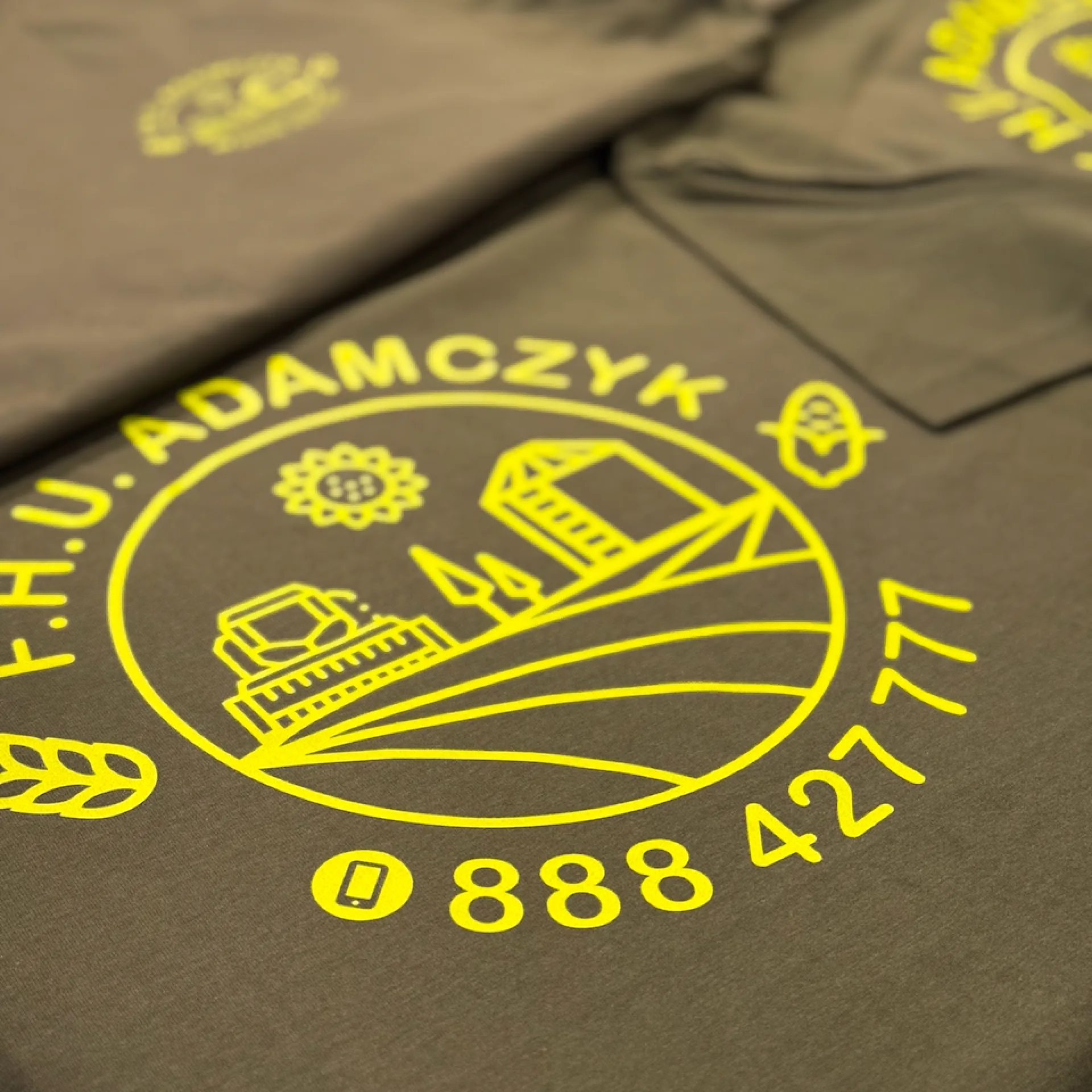 Koszulka JHK + nadruk DTF A4